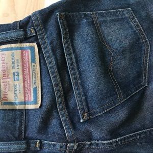 Diesel boot cut jeans size 27